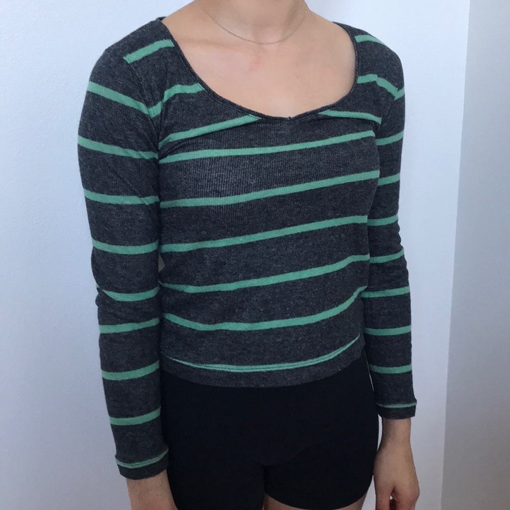Long sleeve shirt striped